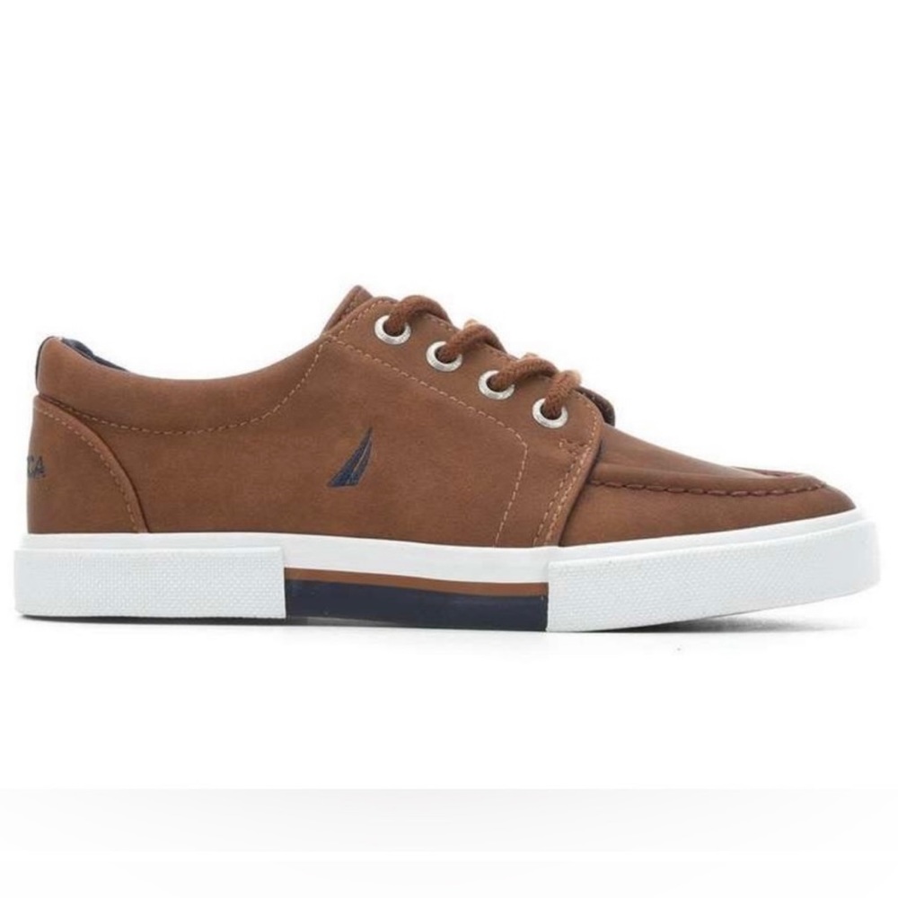Nautica Brown Boys Berrican Moc Casual Shoes
